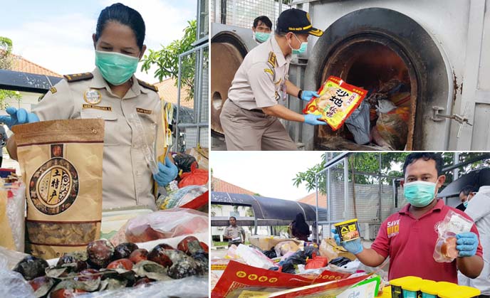 Karantina Pertanian Soetta Musnahkan Komoditas HPHK dan OPTK yang Ancam RI